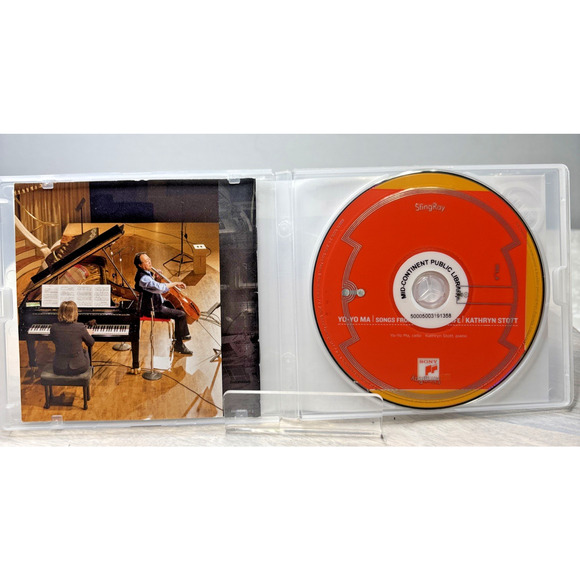 Yo-Yo Ma & Kathryn Stott – Songs from the Arc of Life (2015 CD) – Ex‑Library, Cl - Picture 3 of 5